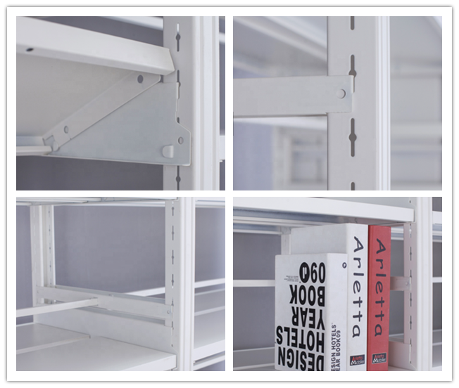 6 Layer Moistureproof Steel Book Rack For Library