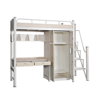 Muchn H2100*W900mm Dormitory Metal Bunk Bed Frame