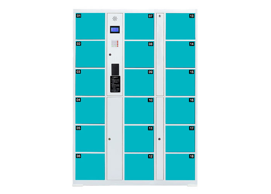 OEM 18 Door Intelligent Smart Electronic Locker