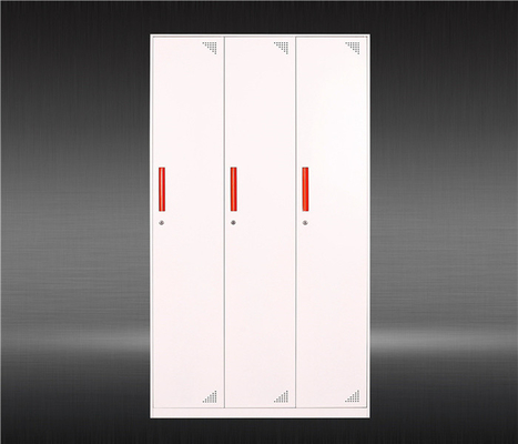 Metal Employee Staff 3 Doors CE Steel Locker Cabinet