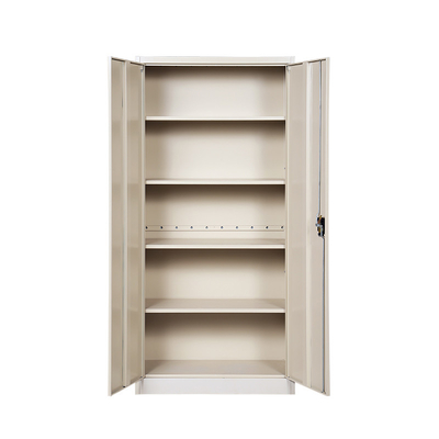 metal 2 door cupboard steel storage file cabinet
