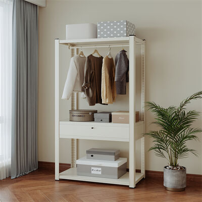 Metal Storage Locker Cabinet Designed for Space Utilization with Adjustable Shelves Strong Frame and Lock Mechanism