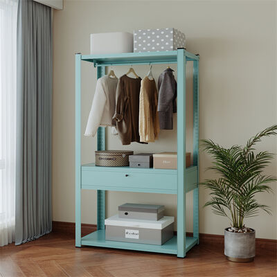 Metal Storage Locker Cabinet Designed for Space Utilization with Adjustable Shelves Strong Frame and Lock Mechanism