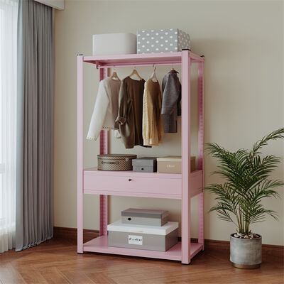 Metal Storage Locker Cabinet Designed for Space Utilization with Adjustable Shelves Strong Frame and Lock Mechanism