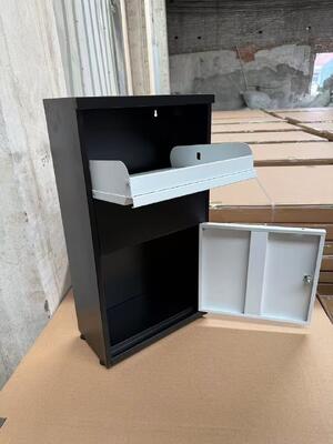 Rust Resistant Outdoor Metal Mailbox for Weather Exposed Environments Outdoor delivery box