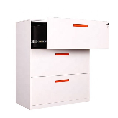 Office 3 Drawer Kd Structure Metal Drawer Cabinet