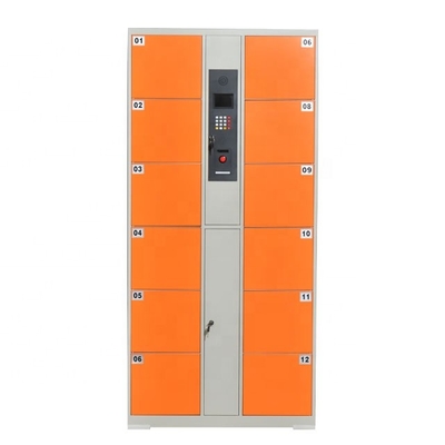 Assembled Structure Train Station Barcode Digital Safe Locker