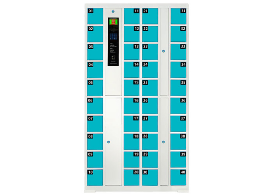 Cold Rolled Steel Smart Electronic Locker For Schools