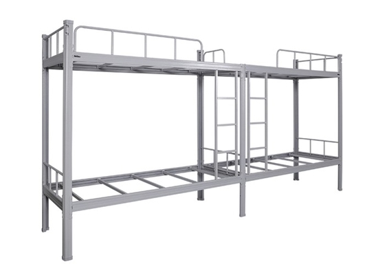 Dormitory Secure Storage Metal Bunk Bed Frame