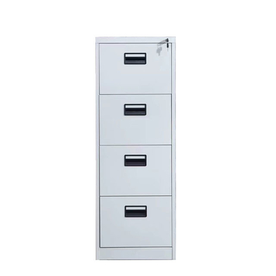 Multi Drawers White Metal Storage Cabinet
