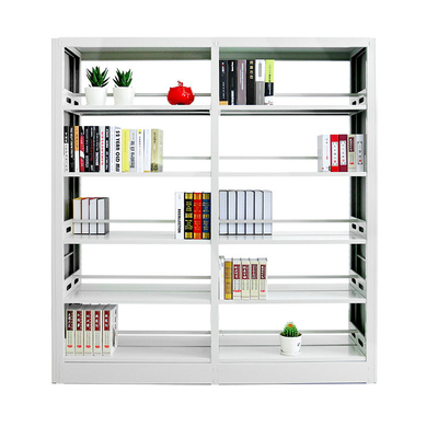 Muchn Adjustable Plate 6 Layers Metal Library Bookshelves