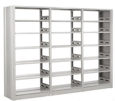 80kg/Layer Double Sided Movable Muchn Bookcase Metal Shelves
