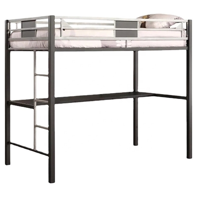 Double Layer Single Metal Bed Queen Size Metal Bed Frame