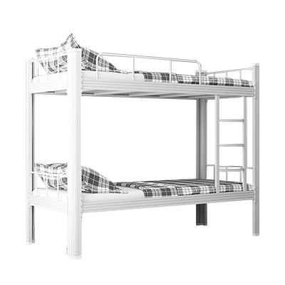 Heavy Duty Detachable Metal Frame Adult Double Steel Bunk Bed