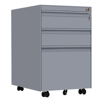 Metal Mobile Filing Storage Pedestal For Office