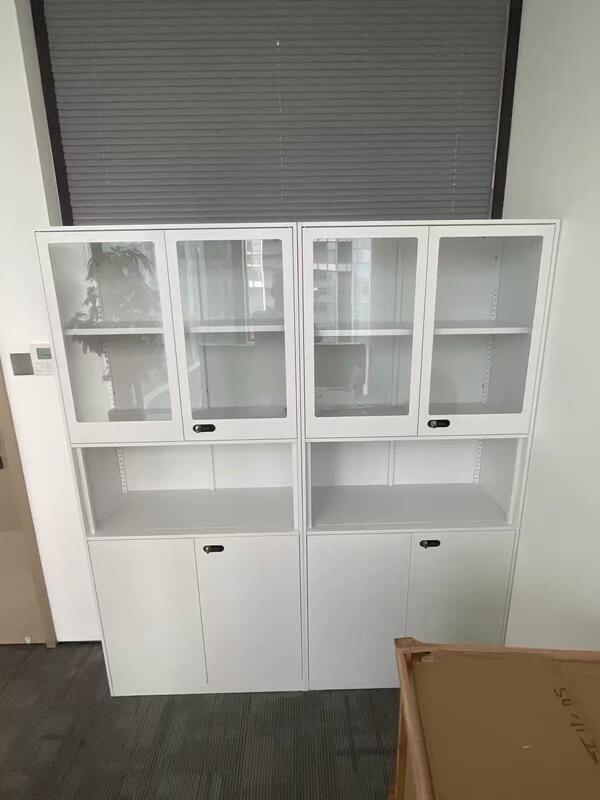 teel Office Filing Cabinet with Hollow Structure for Document Storage