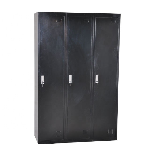 Cold Rolled Steel 3 Doors  Metal Large Metal Locker