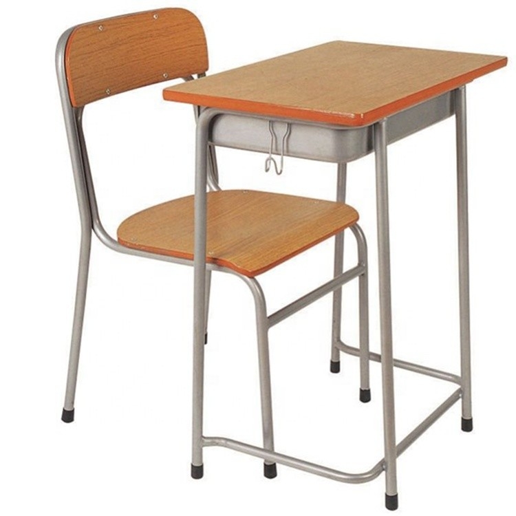 Student Primary H750*W600 School Desk With Chair