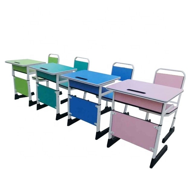 Muchn Commercial Knocked Down School Desk With Chair