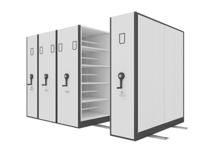 80kg Load Cold Rolled Steel Mass Office Mobile Shelving For Filing Cabinet