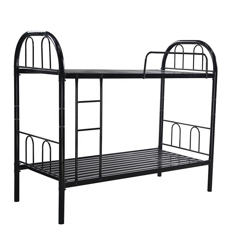 Heavy Duty Steel Hostel Metal Twin Bunk Bed Frame